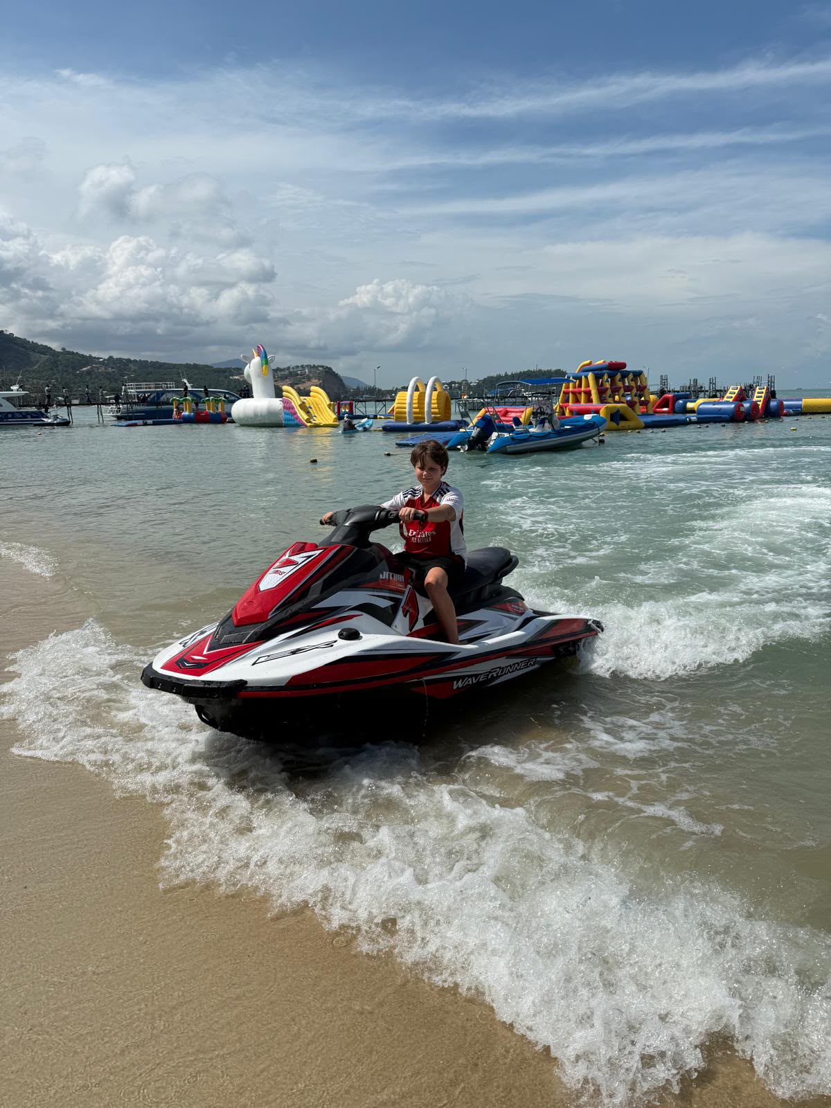 Jetski am Bangrak Strand